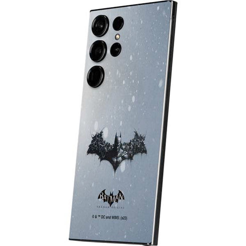 DC Comics Arkham Origins Arkham Logo Galaxy S25 Ultra Skin